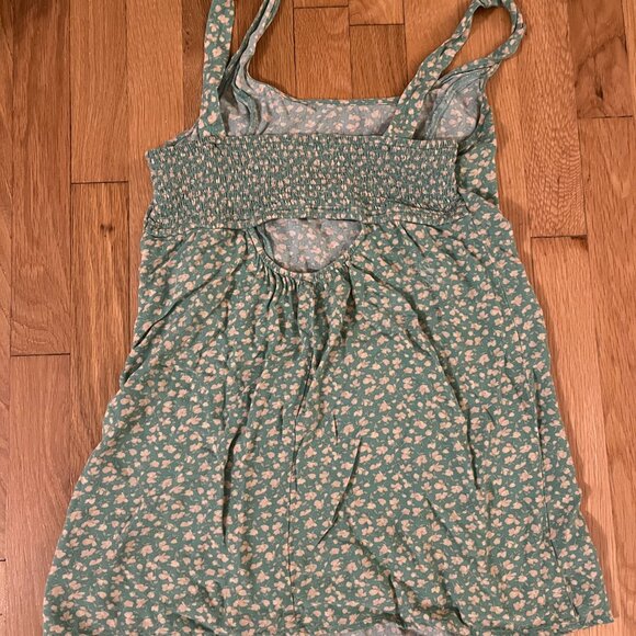 American Eagle Green Summer Tank Dress - Picture 2 of 3